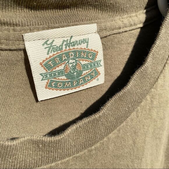 Vintage Mount Rushmore Single Stitch Fred Harvey Tee S - Picture 12 of 13